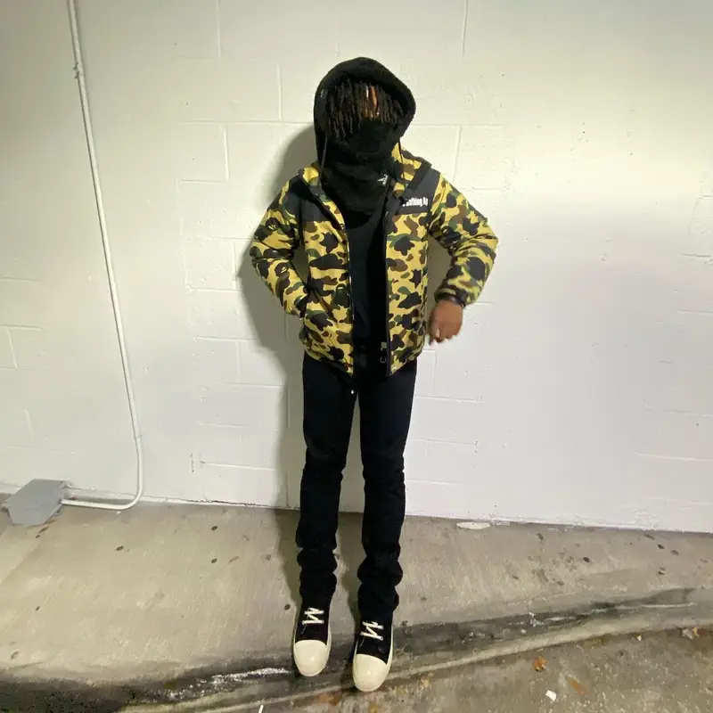sgpwes outfit in Bape, Alyx, and Rick Owens, 2022