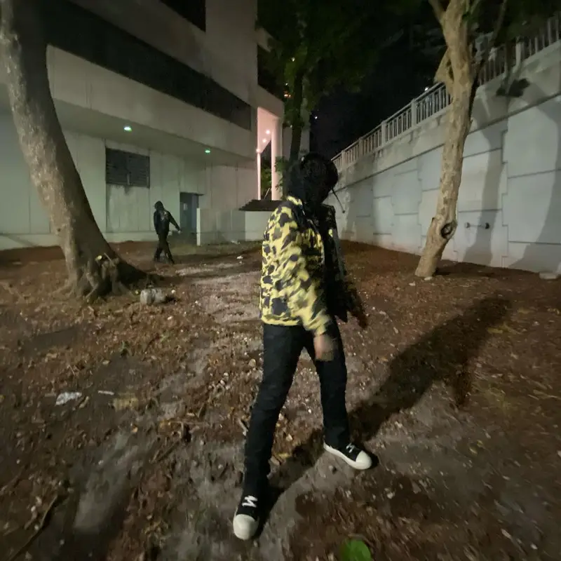 sgpwes outfit in Bape, Alyx, and Rick Owens, 2022