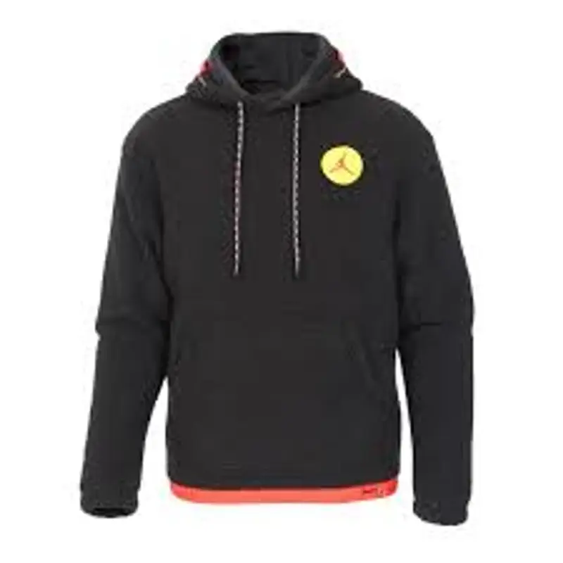 Jordan Essentials Mountainside Statement Fleece Hoodie In Black $90