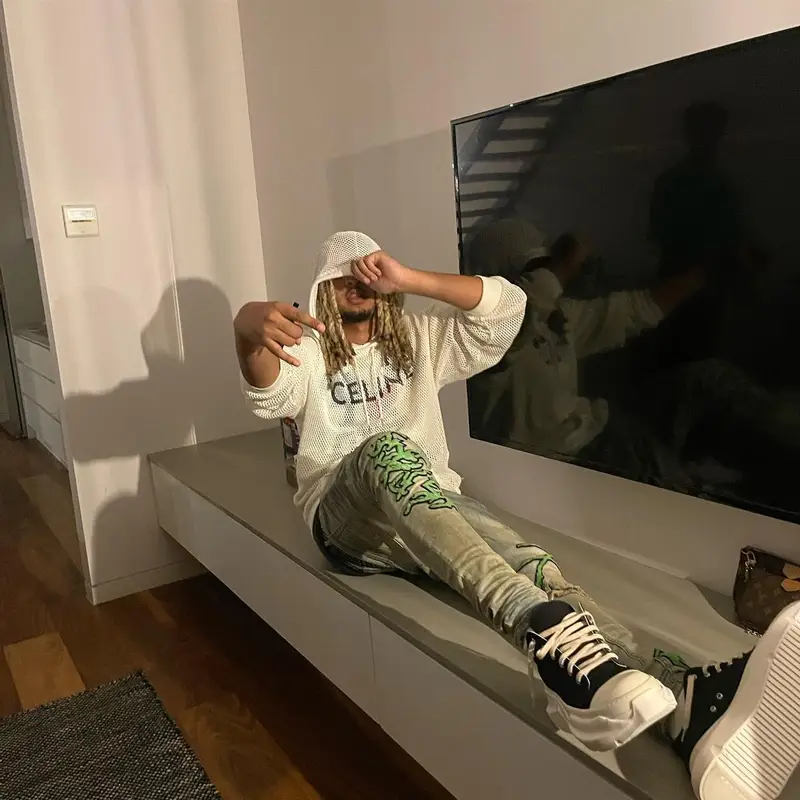 Haan outfit in Celine, Serenede, and Rick Owens, 2022