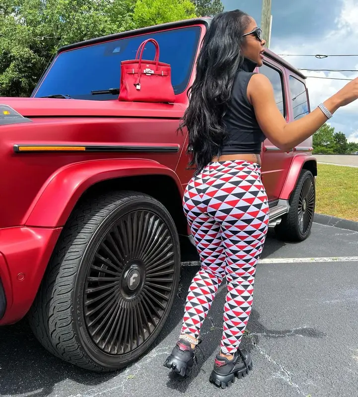 Jayda Wayda outfit in Prada, Hermes, and Balenciaga, 2022