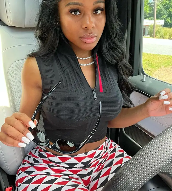 Jayda Wayda outfit in Prada, Hermes, and Balenciaga, 2022