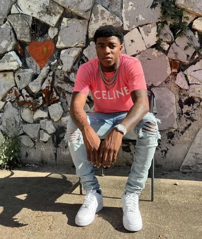 Yungeen Ace outfit in Celine, Amiri, and Nike, 2022
