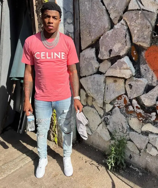 Yungeen Ace outfit in Celine, Amiri, and Nike, 2022