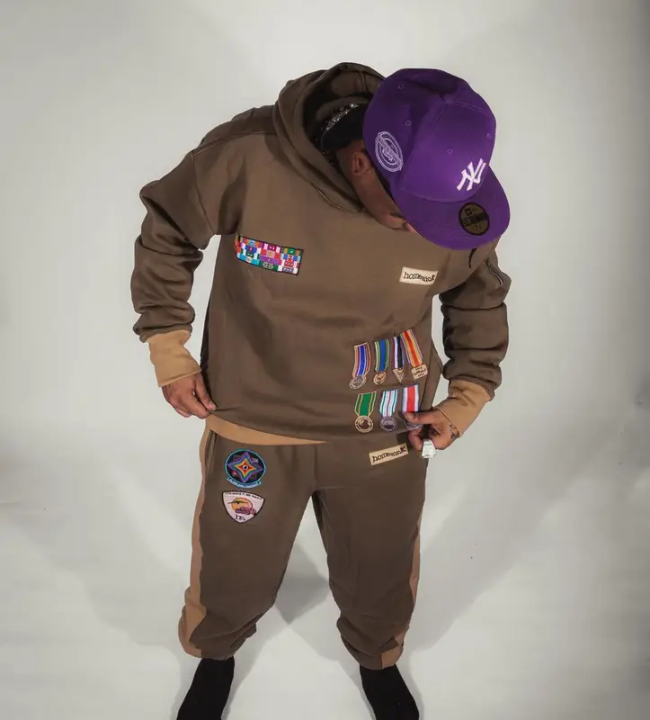 Ski Mask The Slump God outfit in Homesick, 2022