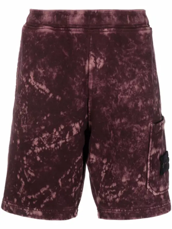 Stone Island Stone-Wash Track Shorts $338