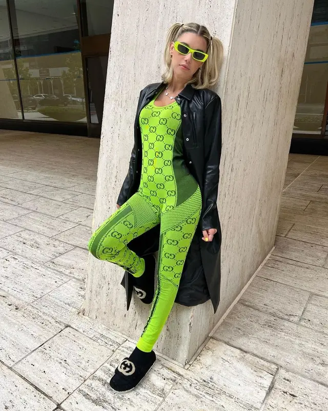 Sarah Snyder outfit in Gucci, 2022
