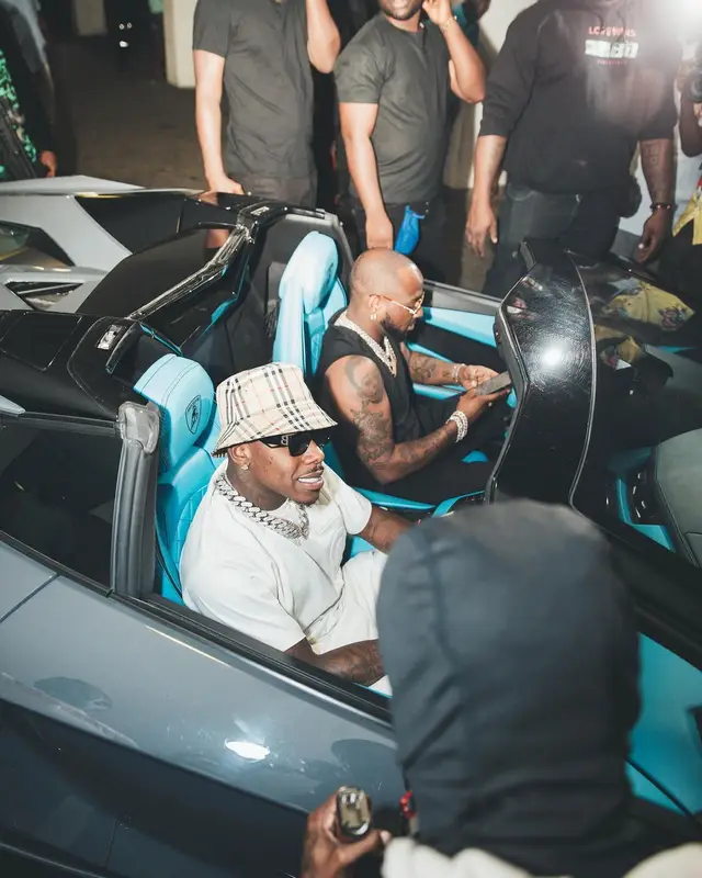DaBaby outfit in Burberry, 2022