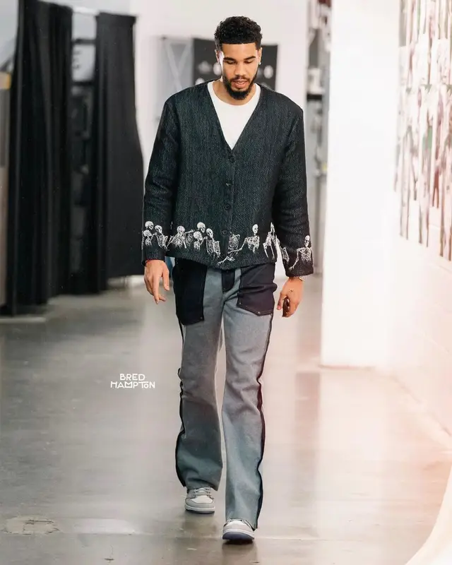 Jayson Tatum outfit in Monfrere, Nike, and MVLA, 2022