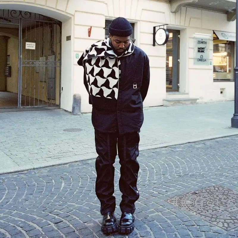 Khalid outfit in Rough., 2022