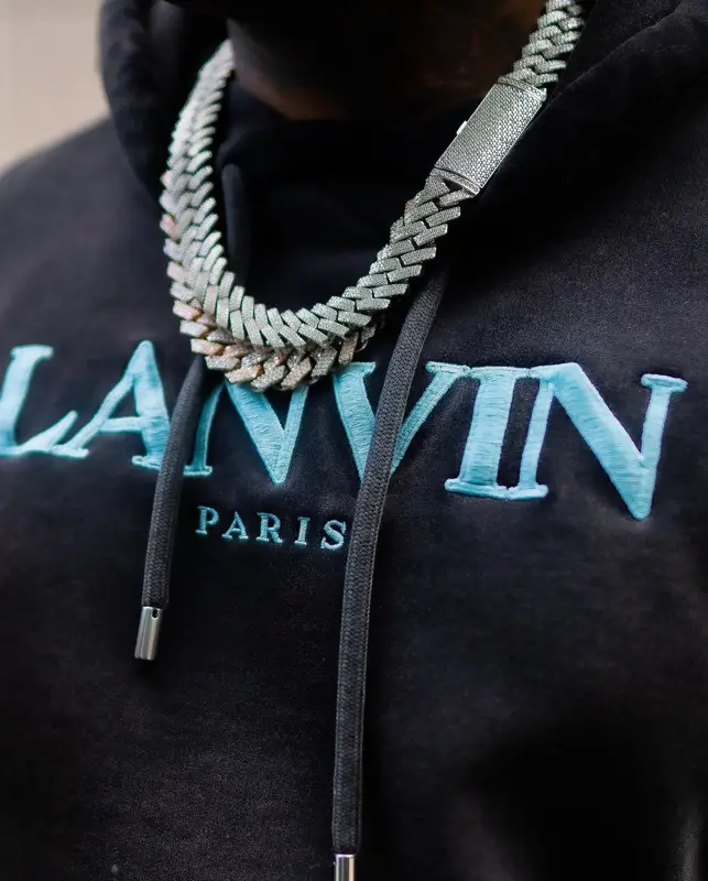 Fivio Foreign outfit in Lanvin and Gallery Dept., 2022