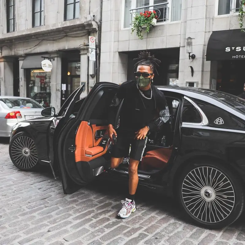 Lil Baby outfit in Givenchy and Balenciaga, 2022