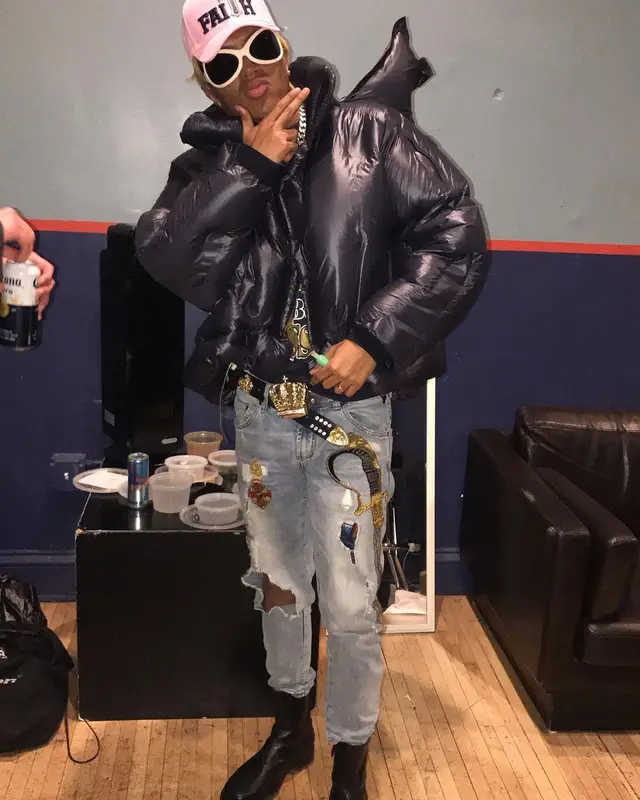 Thaiboy Digital outfit in Moncler, Balenciaga, and Christianbook, 2022