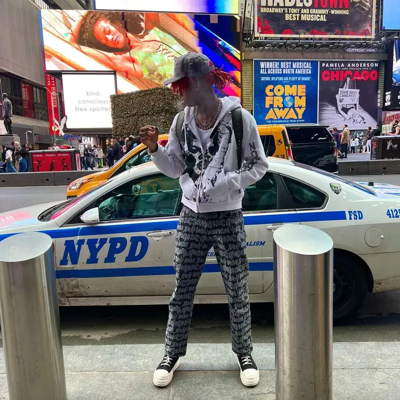 DC The Don outfit in Supreme, Rick Owens, and MCM, 2022