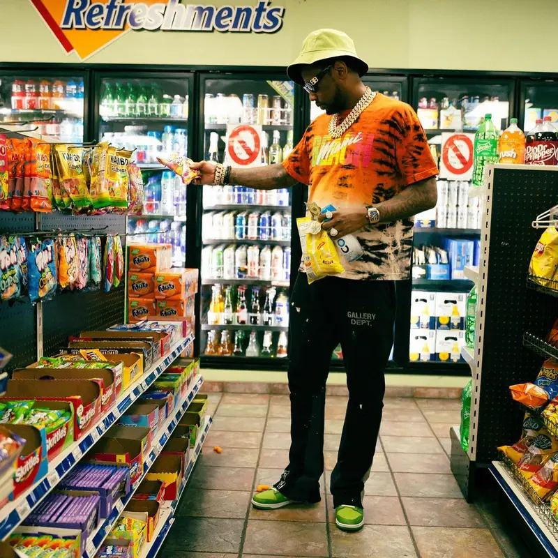 Fabolous outfit in Gallery Dept., Nike, and Balenciaga, 2022