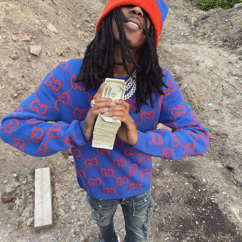 Baby Smoove outfit in Amiri, Jordan, and Gucci, 2022
