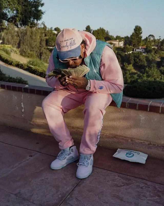 Big Yavo outfit in Jordan and Homme + Femme, 2022