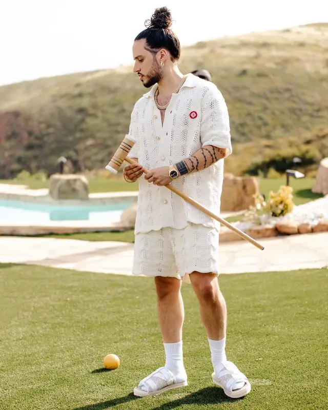 Russ outfit in Casablanca and Dior, 2022
