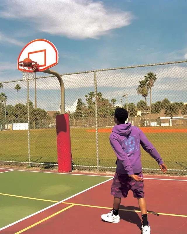 Pierre Bourne outfit in Bape, Jordan, and Champion, 2022