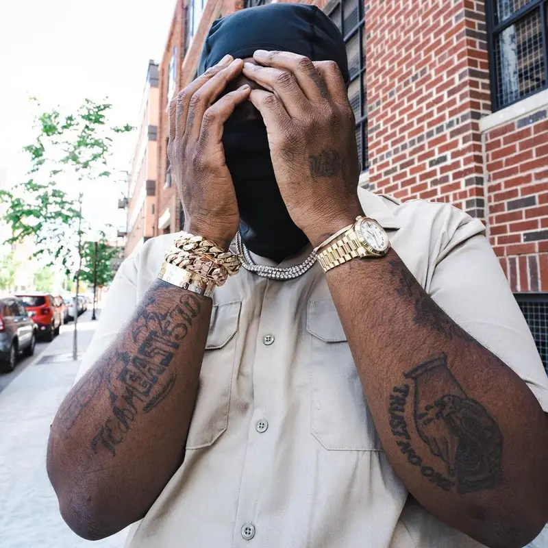 Peezy outfit in Dickies, Nike, and Riccardo Tisci, 2022