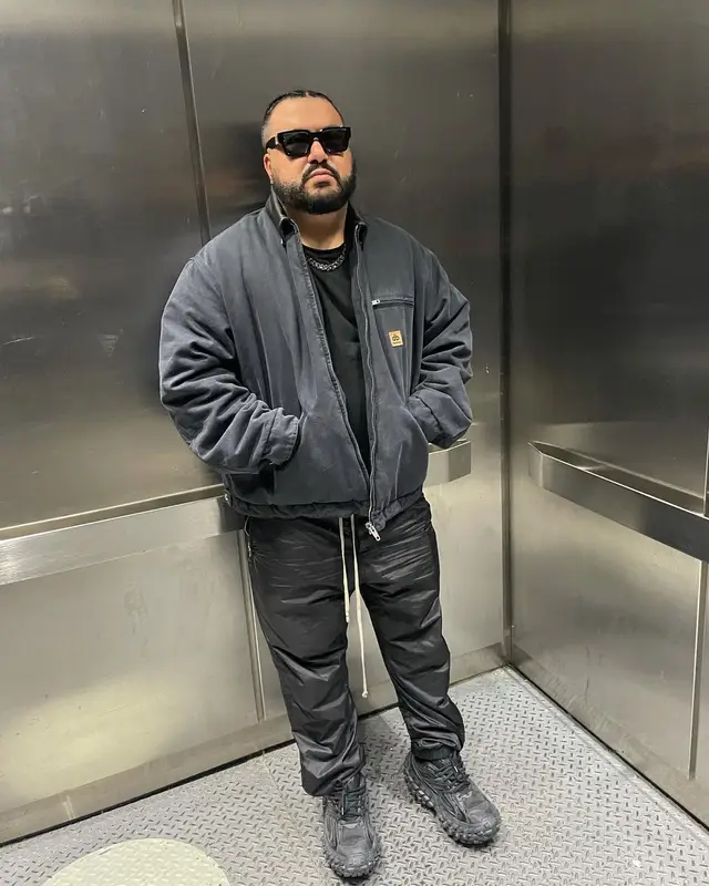 Cash outfit in Balenciaga, Rick Owens, and Louis Vuitton, 2022