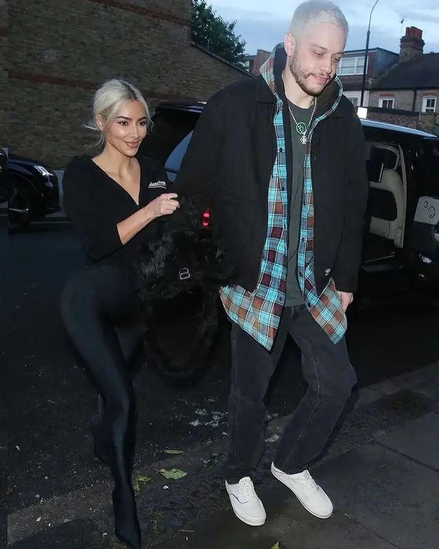 Pete Davidson outfit in Supreme, Hidden, and Dickies, 2022