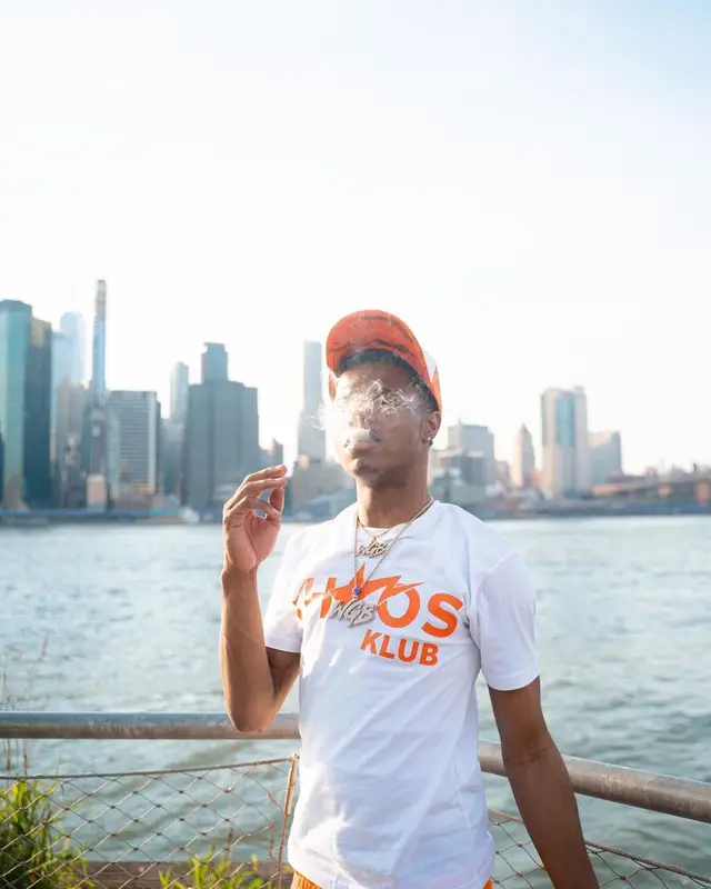 TJ Porter outfit in Nike and Khaos Klub, 2022