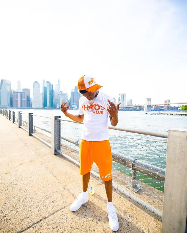 TJ Porter outfit in Nike and Khaos Klub, 2022