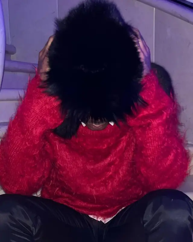 Lil Tracy outfit in Alyx, Bottega Veneta, and Saint Laurent, 2022