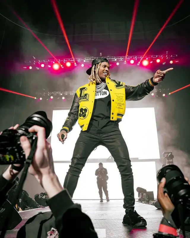 Lil Durk outfit in Monfrere, 2022