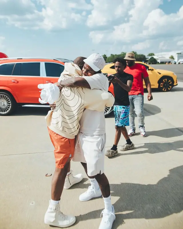 Davido outfit in Marni and Rick Owens, 2022