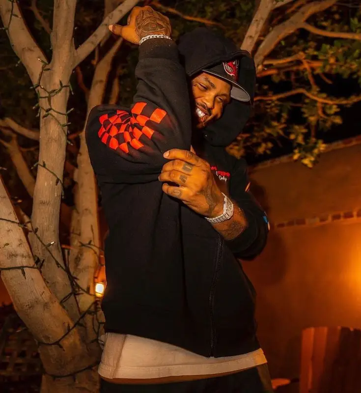 Xavier Wulf outfit in Shon LeMon, 2022