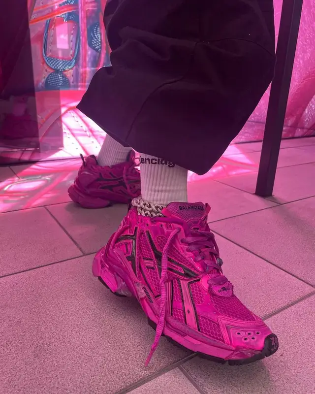 Lil Uzi Vert outfit in Balenciaga, 2022