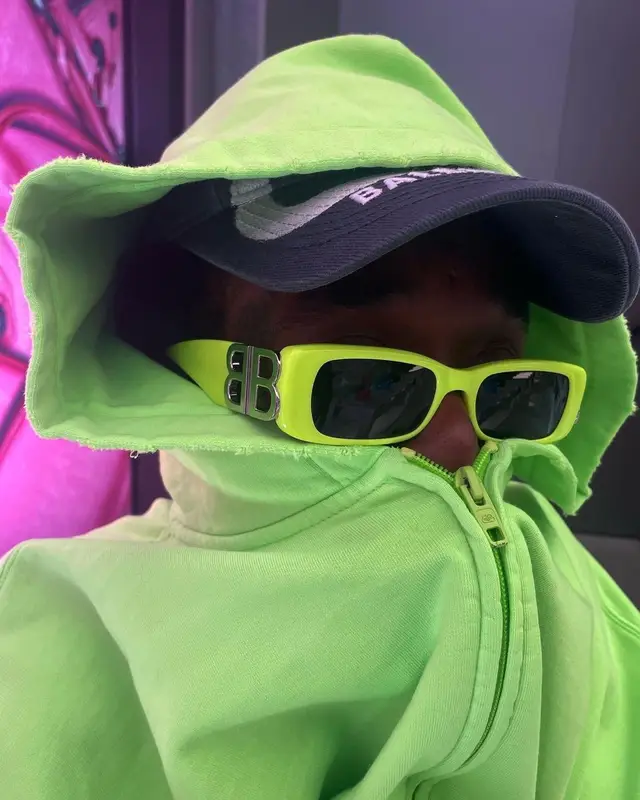 Lil Uzi Vert outfit in Balenciaga, 2022