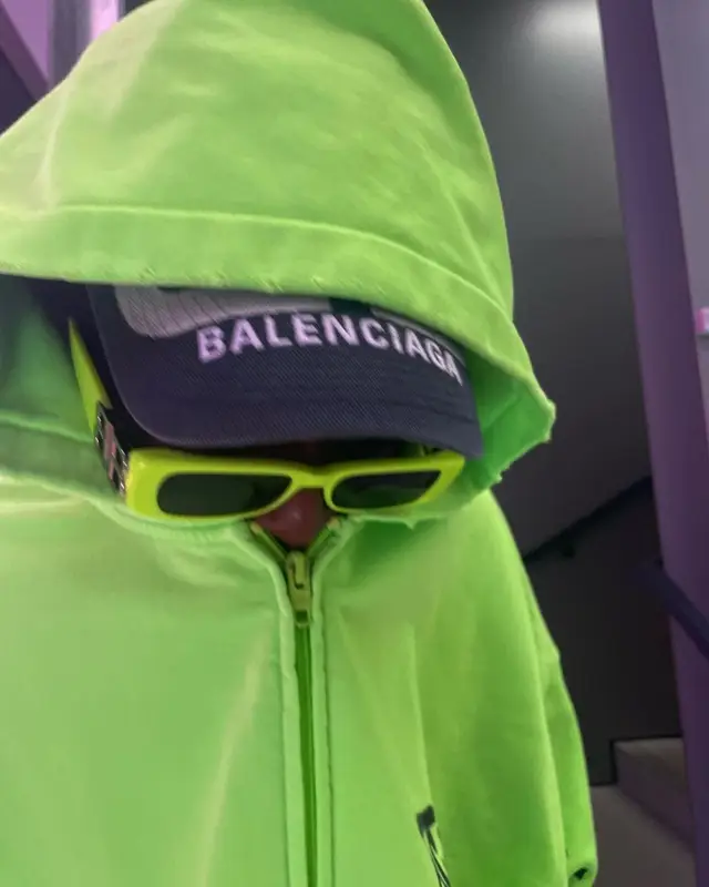 Lil Uzi Vert outfit in Balenciaga, 2022