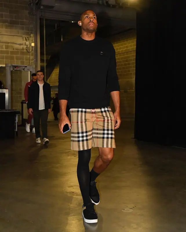 Al Horford outfit in Burberry, 2022