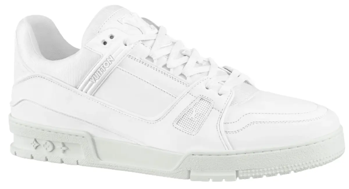 Louis Vuitton LV Trainer Sneaker White – The Luxury Shopper