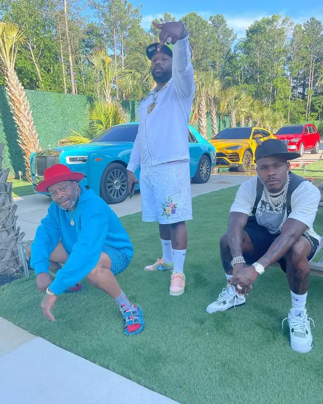 DaBaby outfit in Rhude, Amiri, and Givenchy, 2022