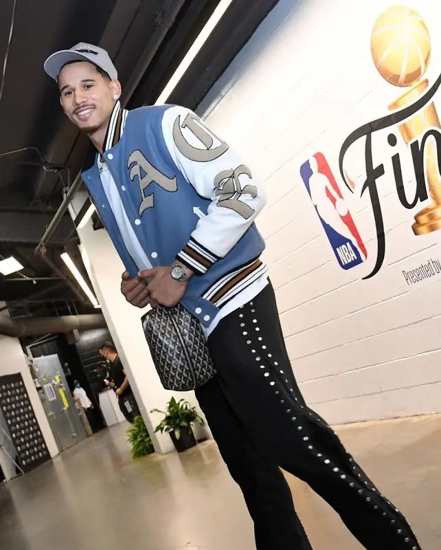 Juan Toscano-Anderson outfit in Menace, Nike, and Sworn To Us, 2022