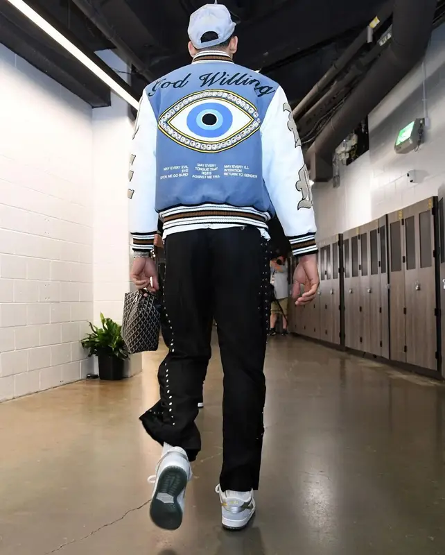 Juan Toscano-Anderson outfit in Menace, Nike, and Sworn To Us, 2022