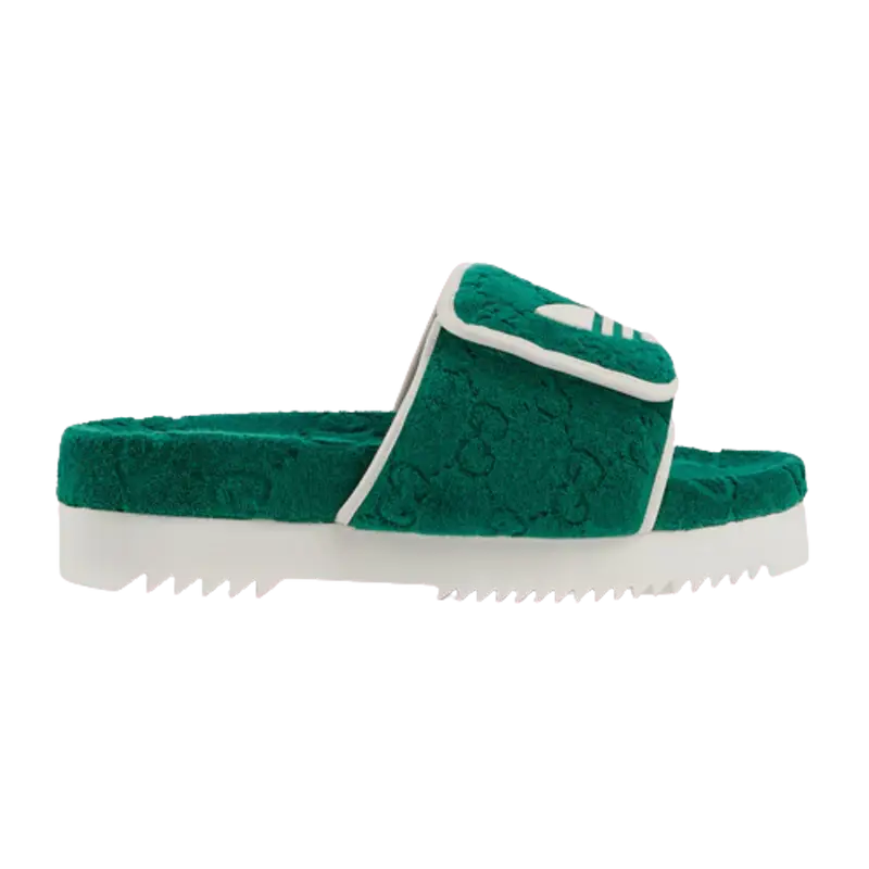 Gucci  Green Platform Sandas $620