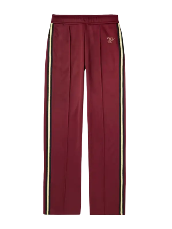 Wales Bonner Studio Straight-Le Crochet-Trimmed Jersey Track Pants $540