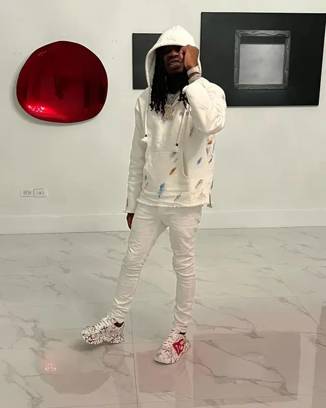 SleazyWorld Go outfit in Purple Brand and Dolce & Gabbana, 2022