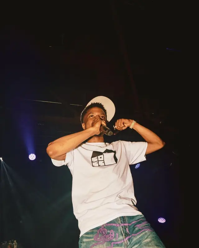 Pierre Bourne outfit in Billionaire Boys Club, Jordan, and Loso NYC, 2022