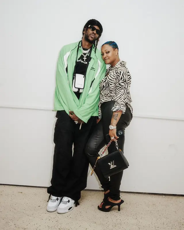 2 Chainz outfit in Jordan and Balenciaga, 2022