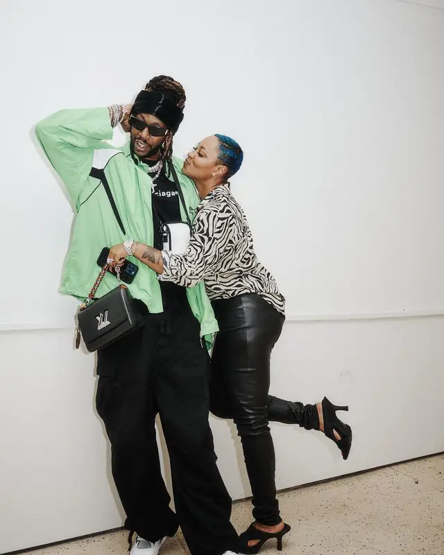 2 Chainz outfit in Jordan and Balenciaga, 2022