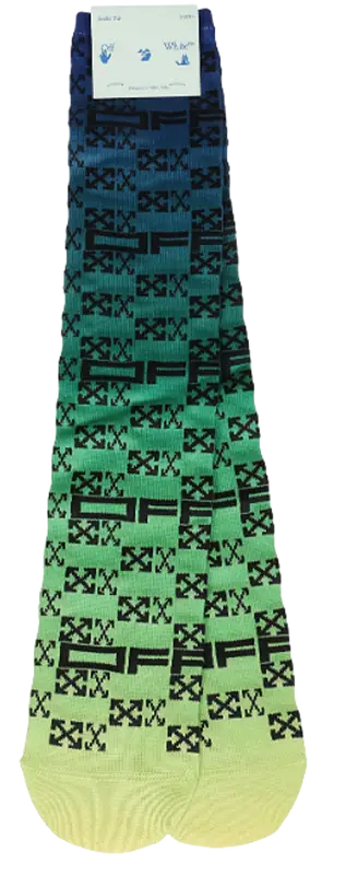 Off-White Allover Arrow Socks $115