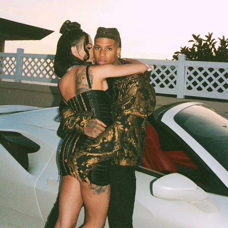 NLE Choppa outfit in Roam The Halls, 2022