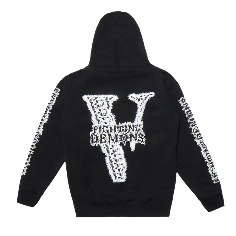 Vlone Black Bones Hoodie $150