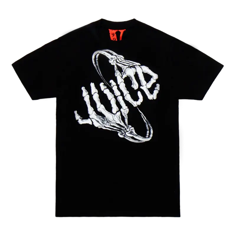 Vlone Black Bones T-Shirt $75